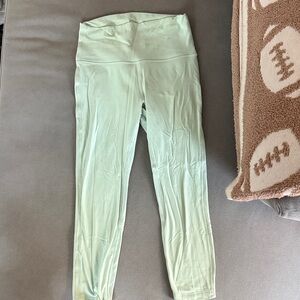 Lululemon Athletica Light Green Leggings
